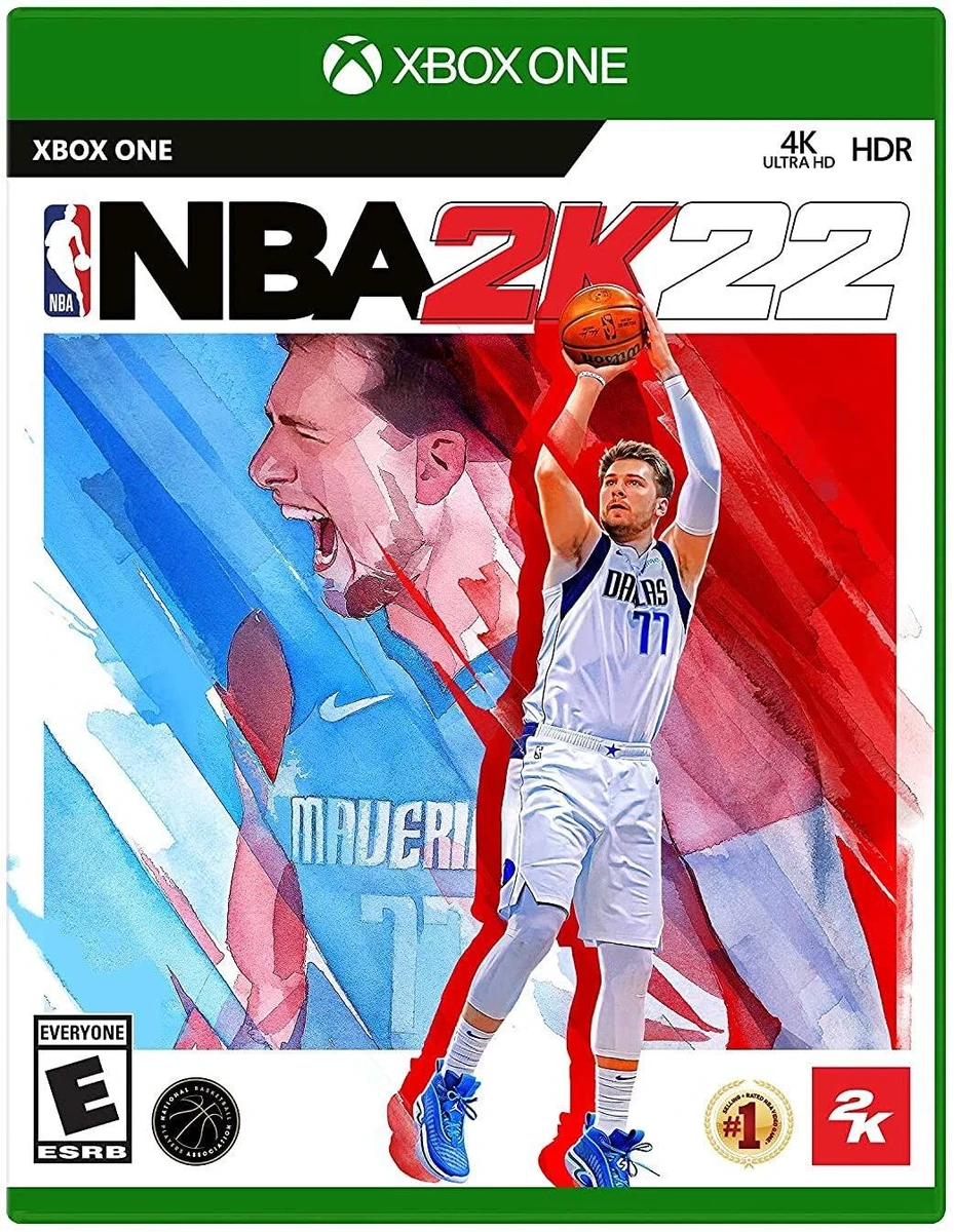 NBA 2K22 box art