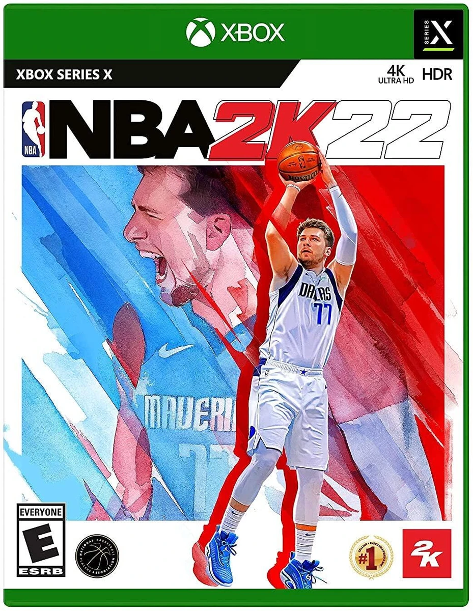 NBA 2K22 box art