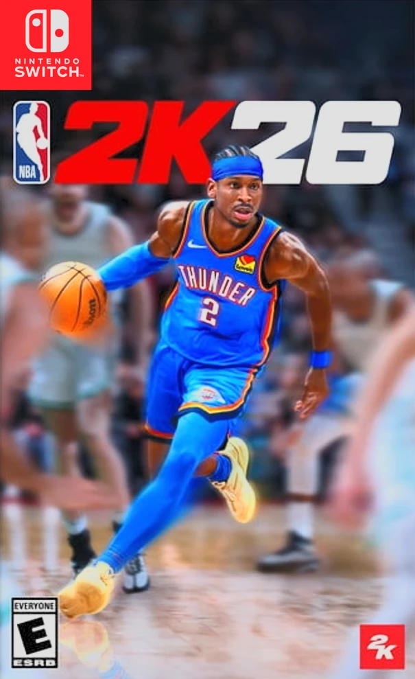 NBA 2K26 box art