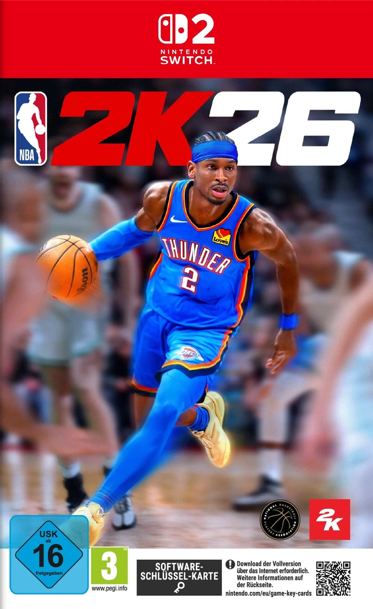 NBA 2K26 box art