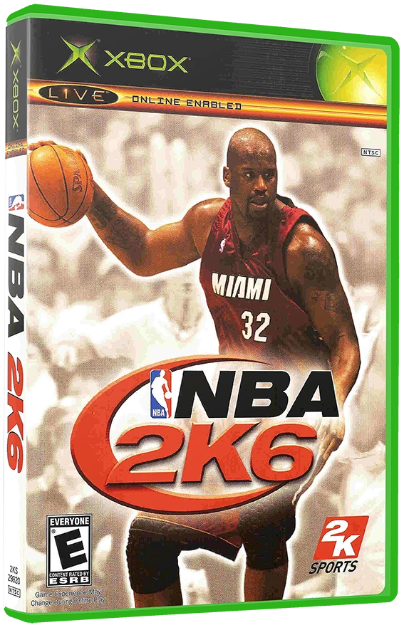 NBA 2K6 box art