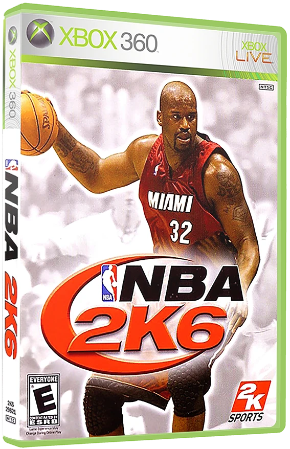 NBA 2K6 box art
