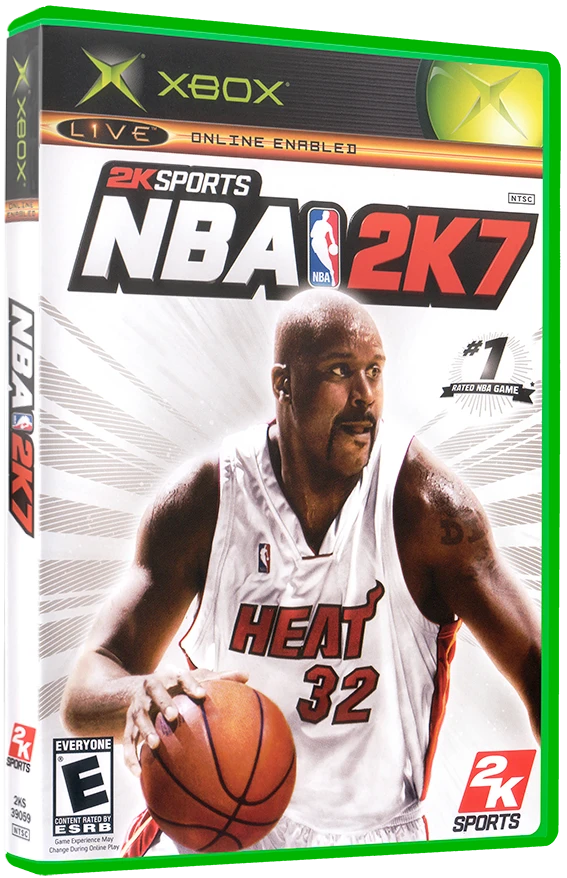 NBA 2K7 box art