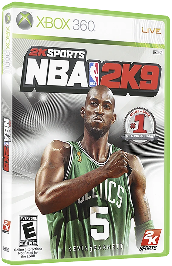 NBA 2K9 box art