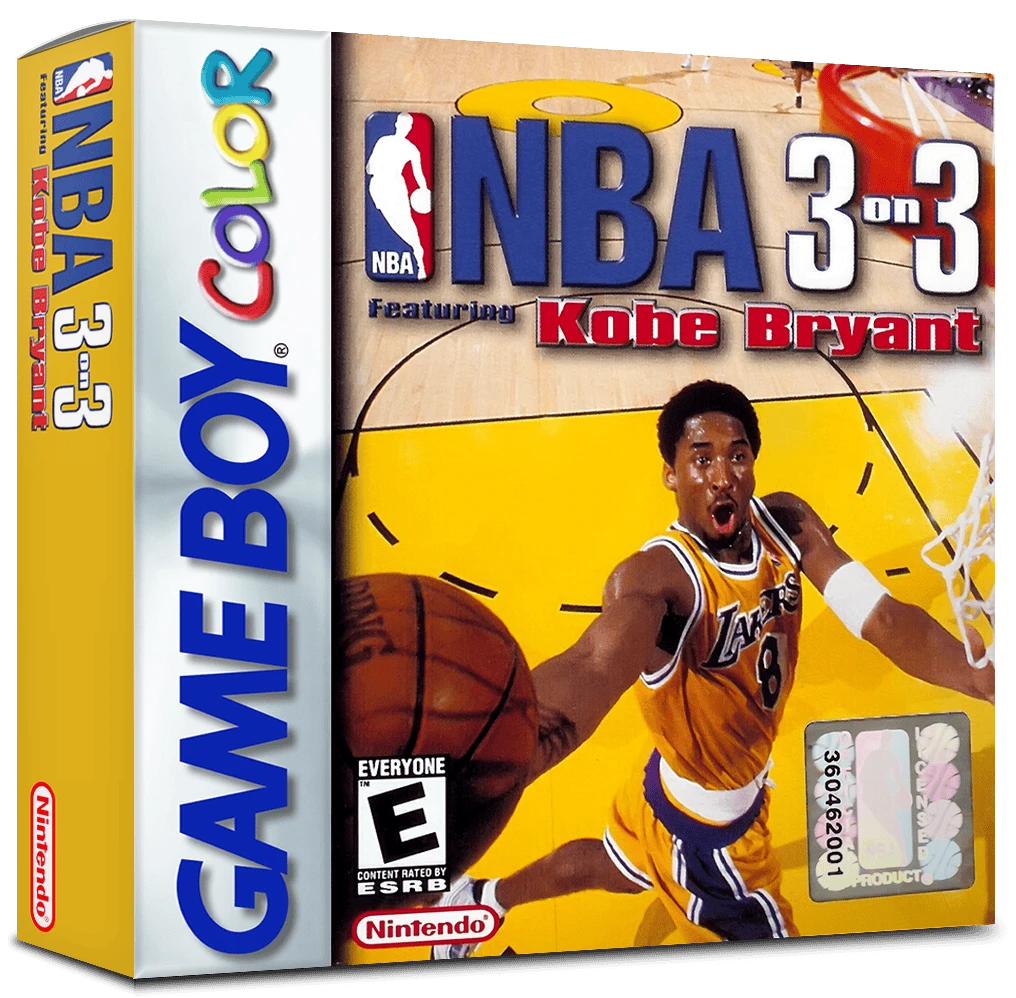 NBA 3 on 3 Featuring Kobe Bryant box art