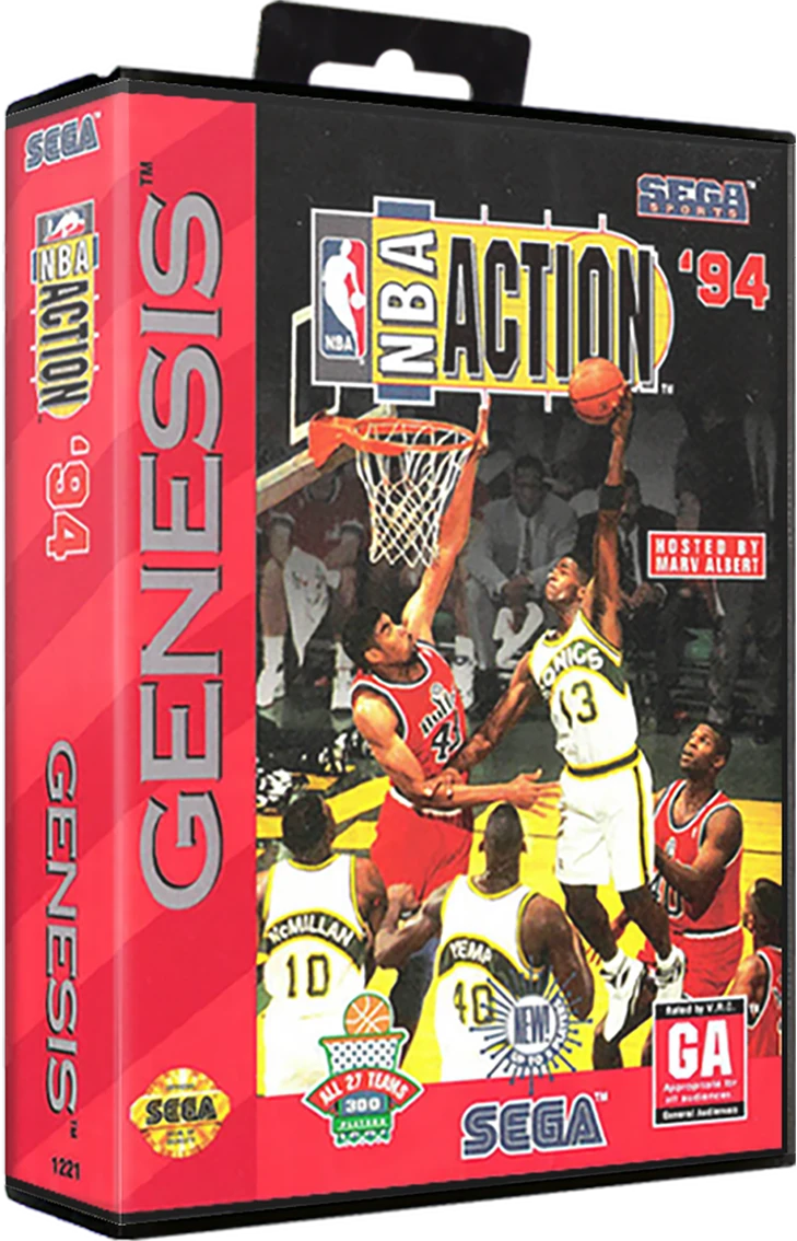 NBA Action 94 box art