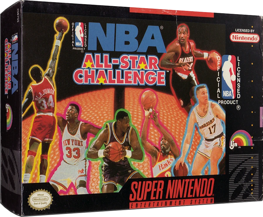 NBA All-Star Challenge box art