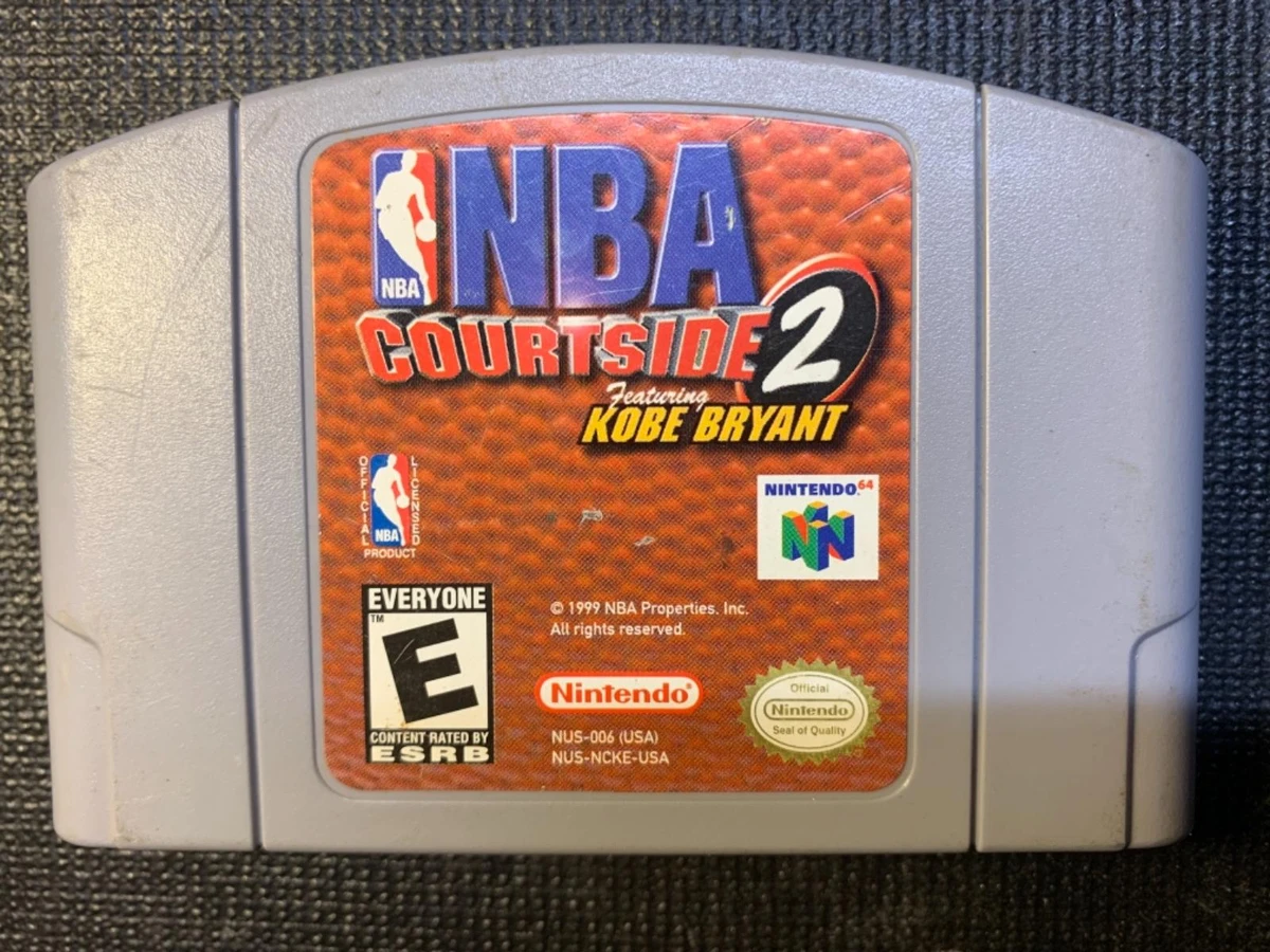 NBA Courtside 2 box art