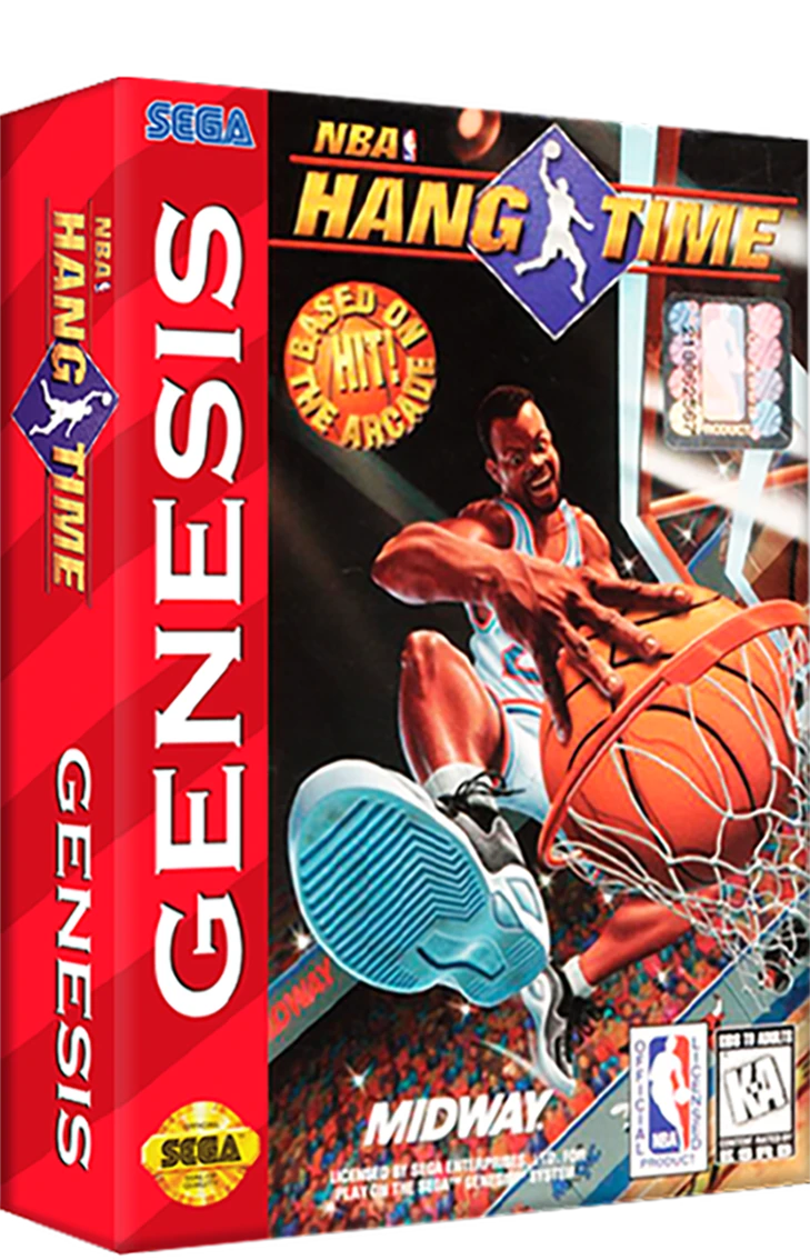 NBA Hang Time [Cardboard Box] box art