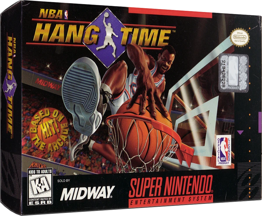 NBA Hang Time box art