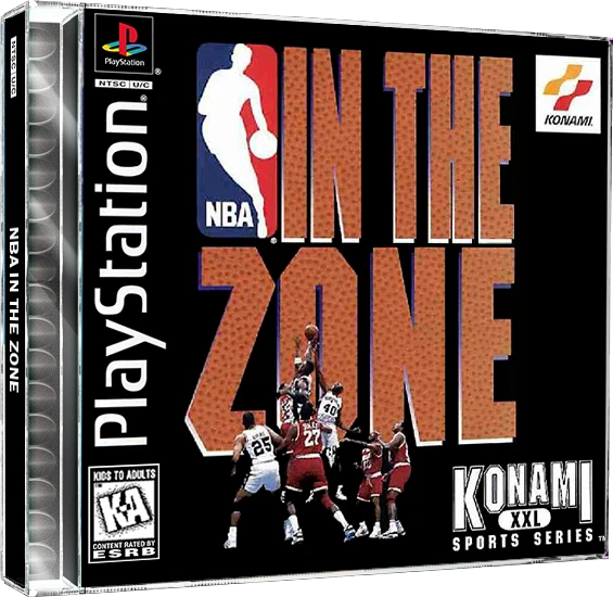 NBA in the Zone box art