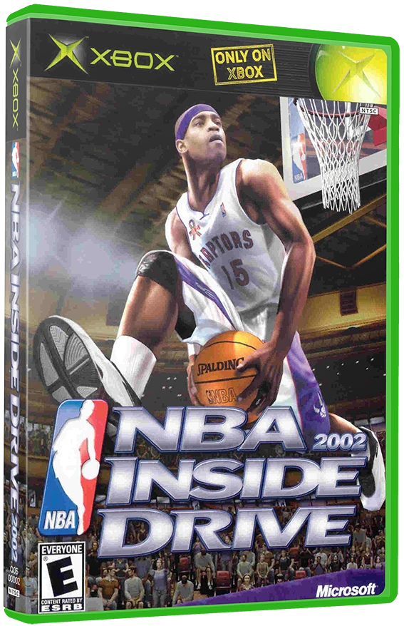 NBA Inside Drive 2002 box art