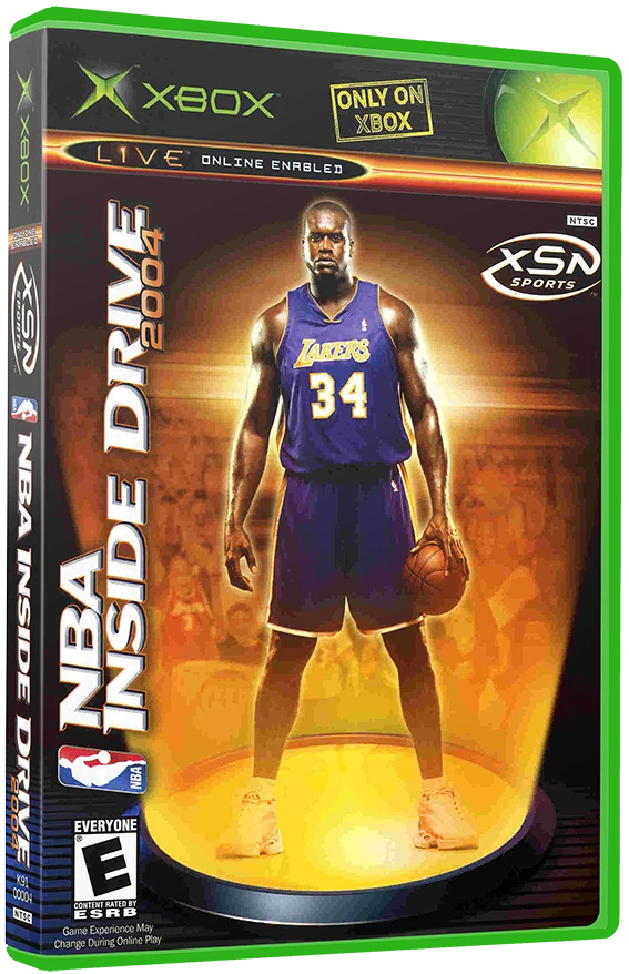 NBA Inside Drive 2004 box art