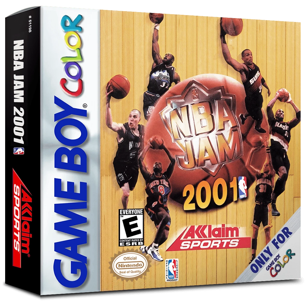 NBA Jam 2001 box art