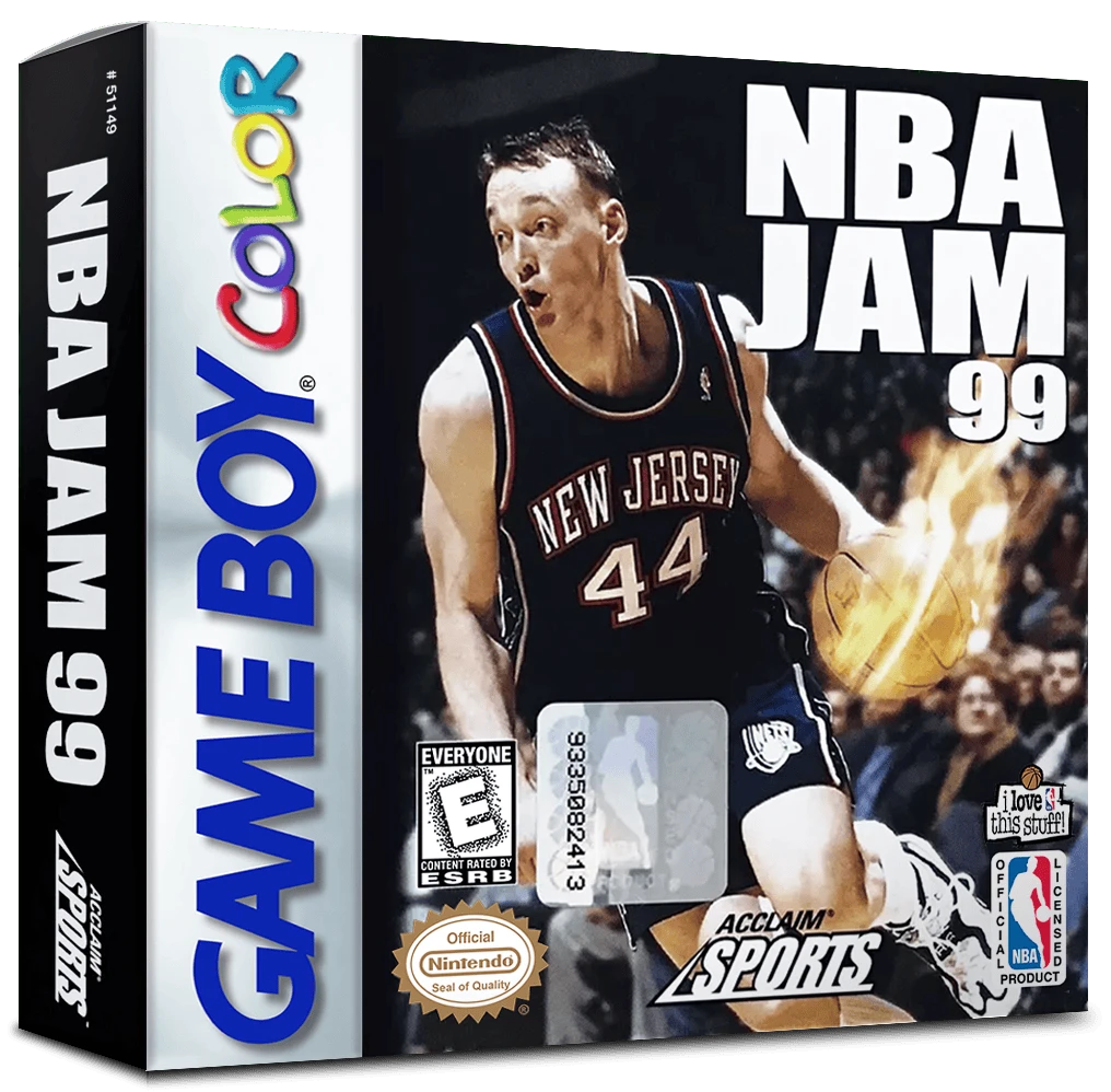 NBA Jam 99 box art
