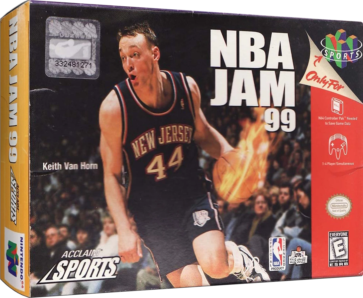 NBA Jam 99 box art