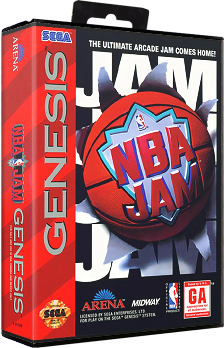 NBA Jam box art