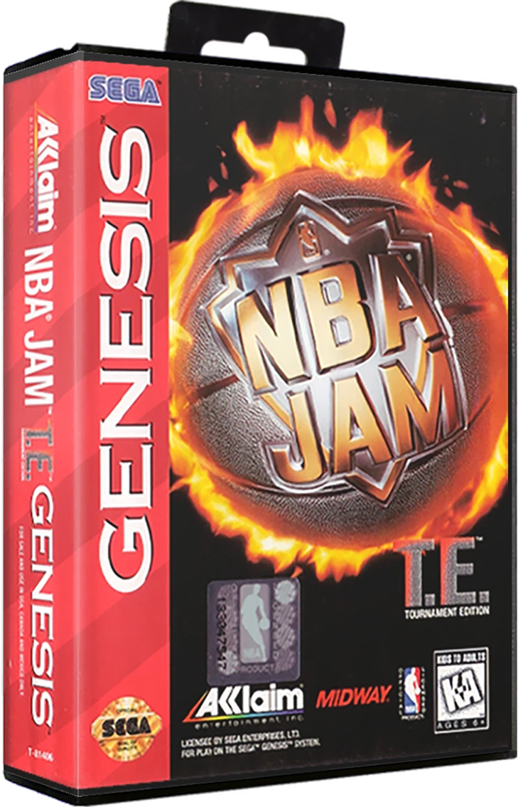 NBA Jam T.E. box art