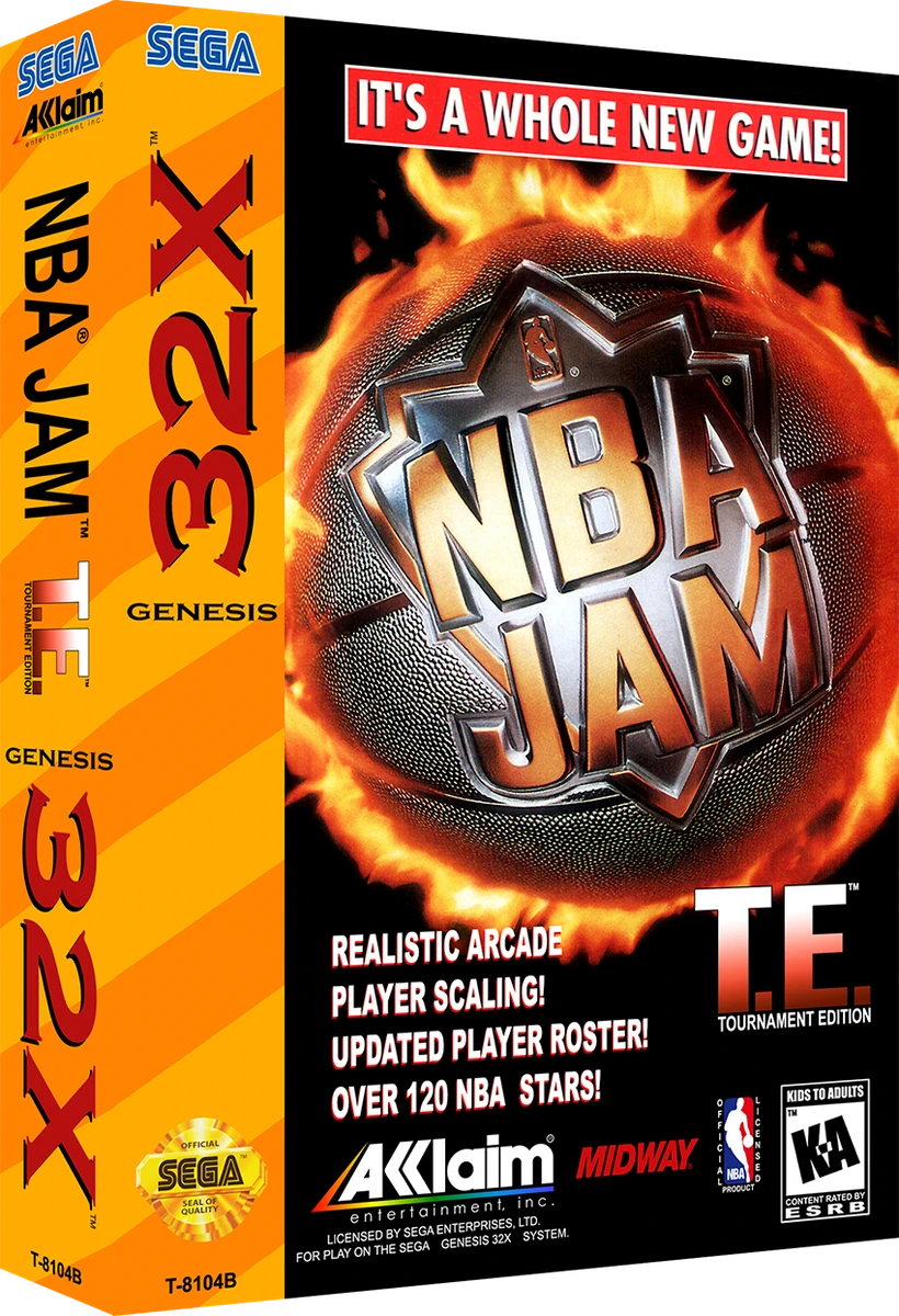 NBA Jam Tournament Edition box art