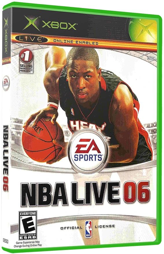 NBA Live 06 box art