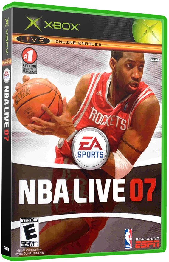 NBA Live 07 box art