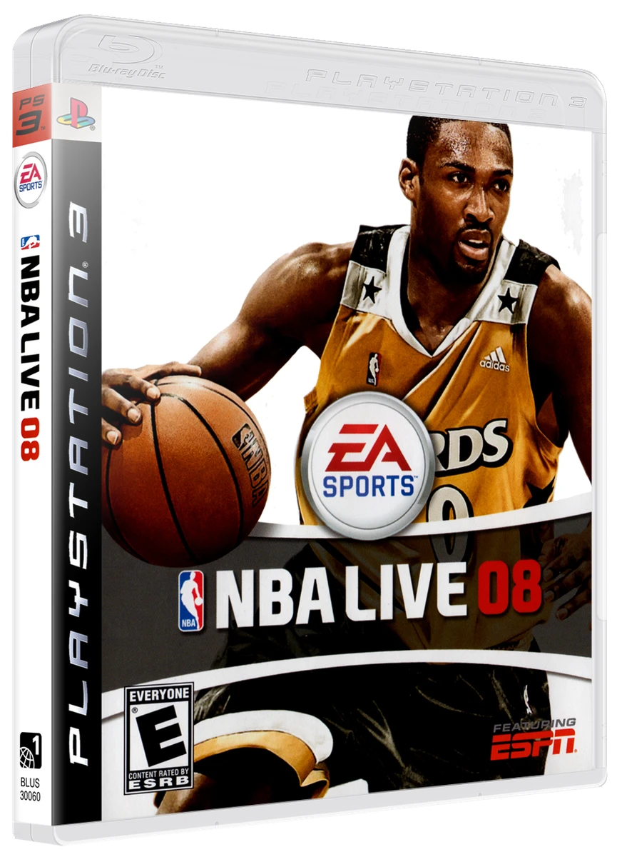 NBA Live 08 box art