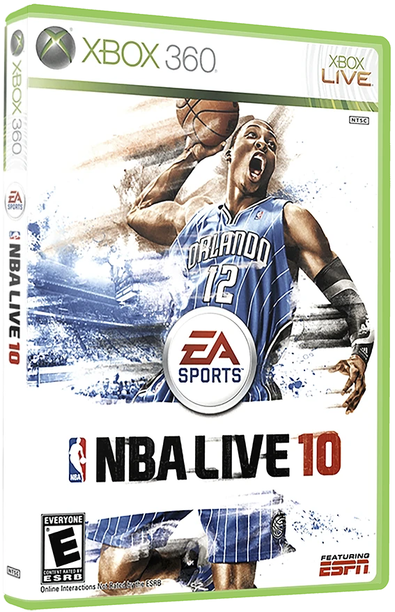 NBA Live 10 box art