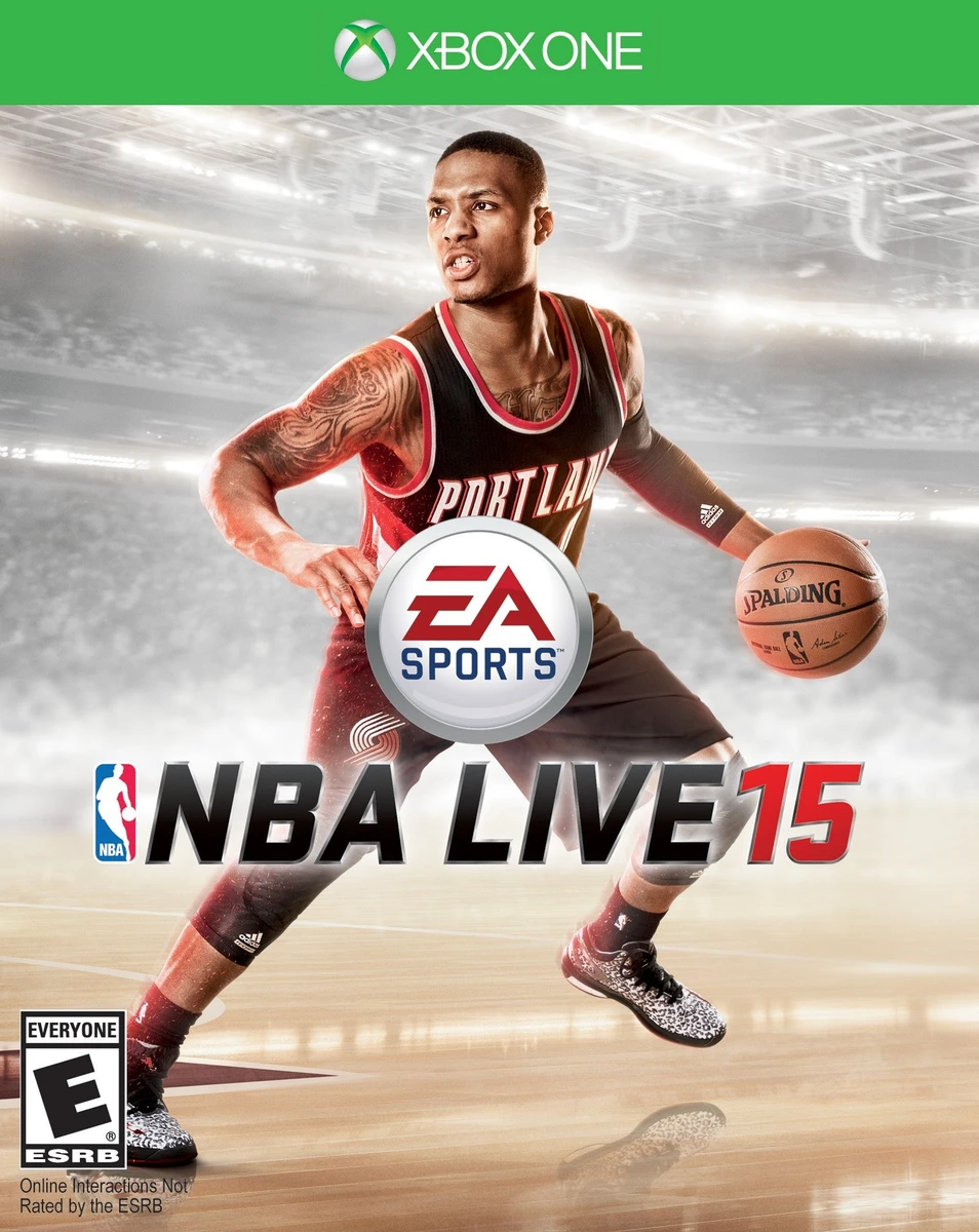 NBA Live 15 box art