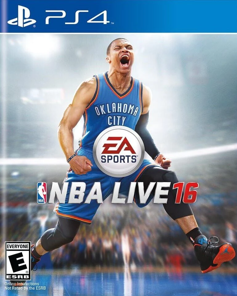 NBA Live 16 box art