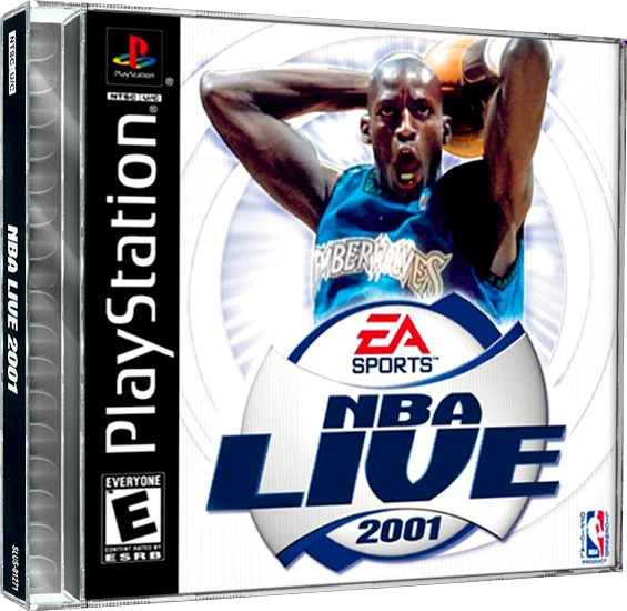 NBA Live 2001 box art