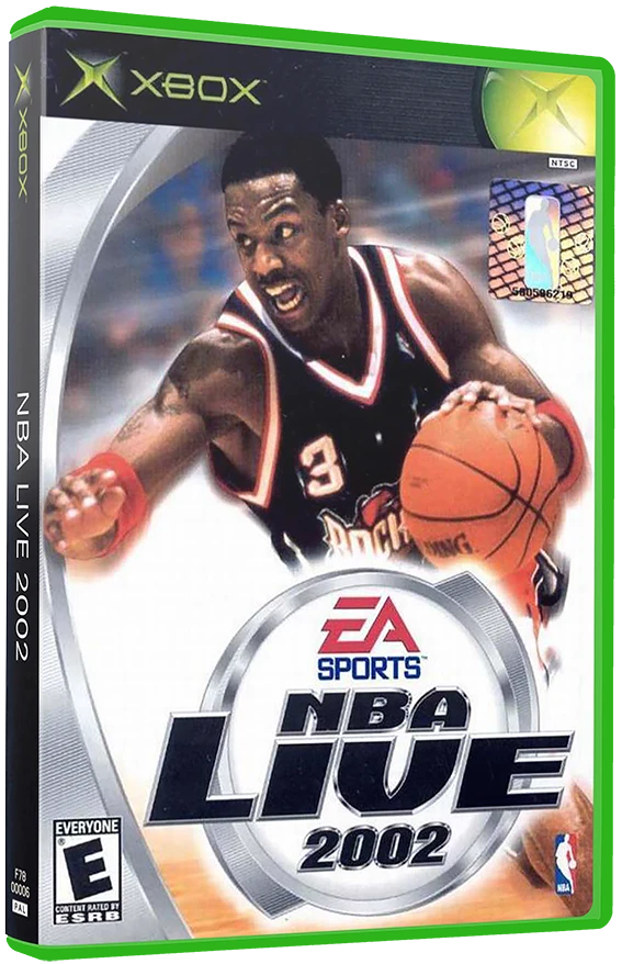 NBA Live 2002 box art