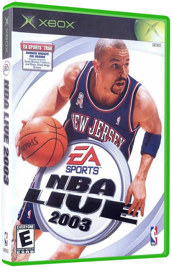 NBA Live 2003 box art