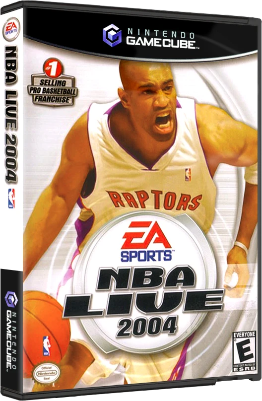 NBA Live 2004 box art