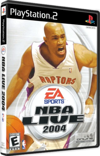 NBA Live 2004 box art