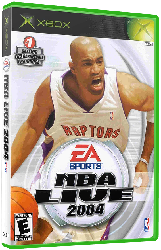NBA Live 2004 box art