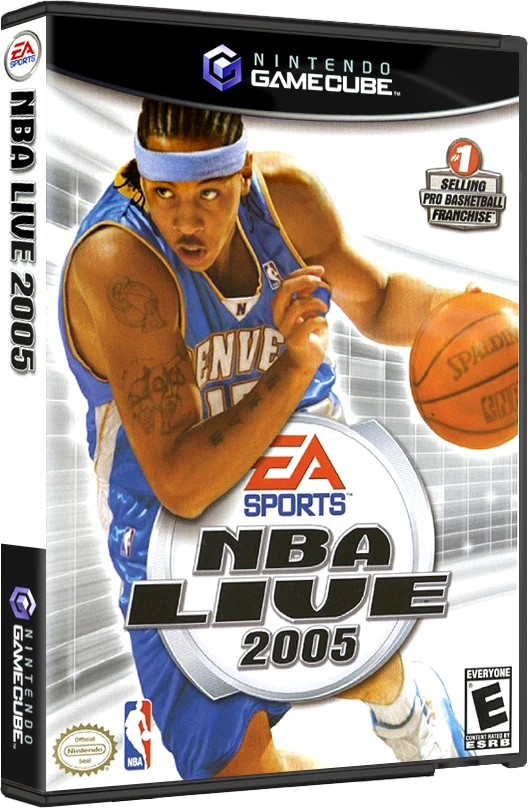 NBA Live 2005 box art