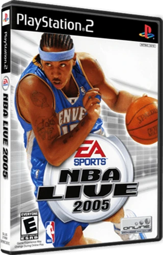 NBA Live 2005 box art