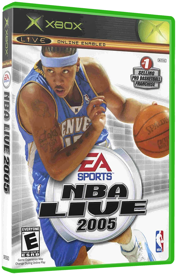 NBA Live 2005 box art