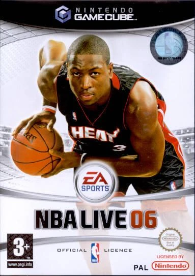 NBA Live 2006 box art