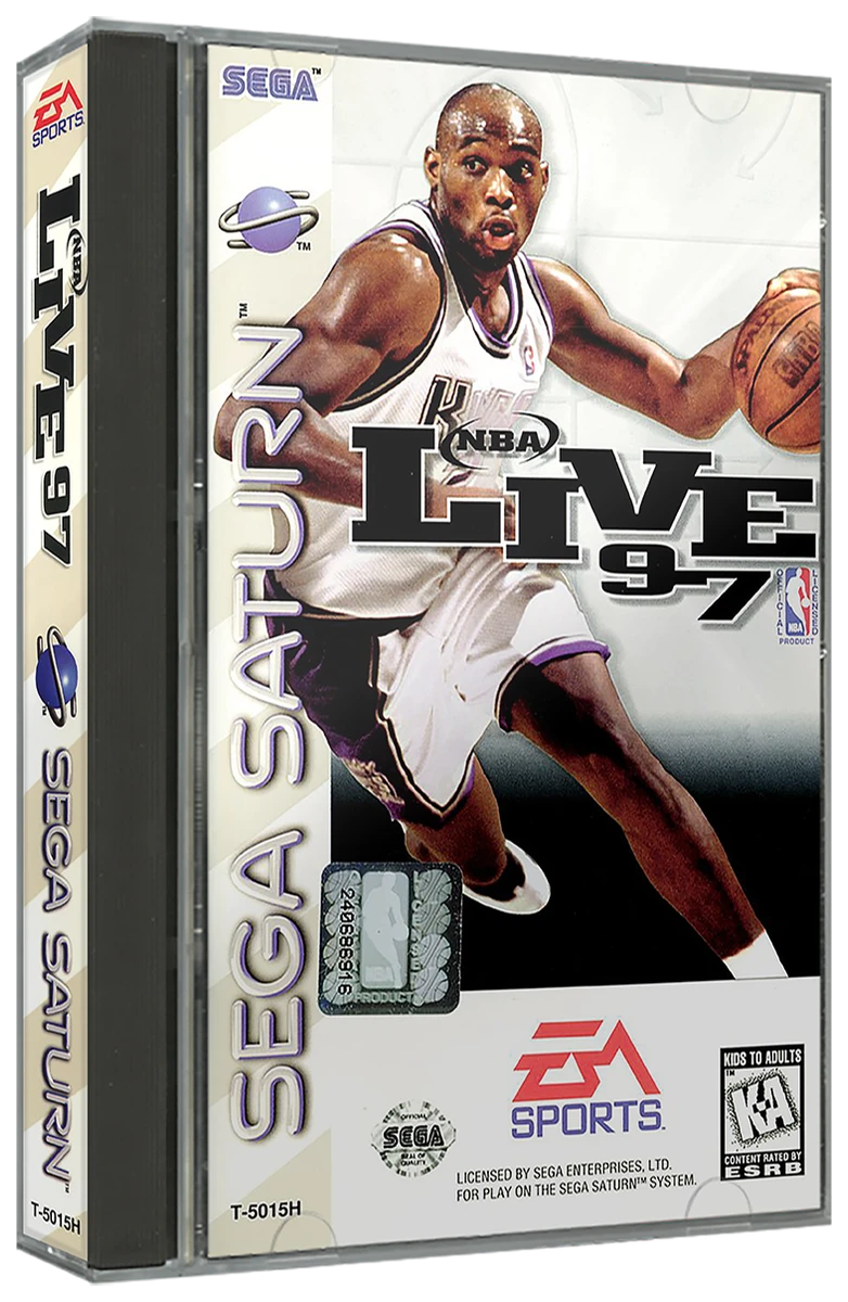 NBA Live '97 box art