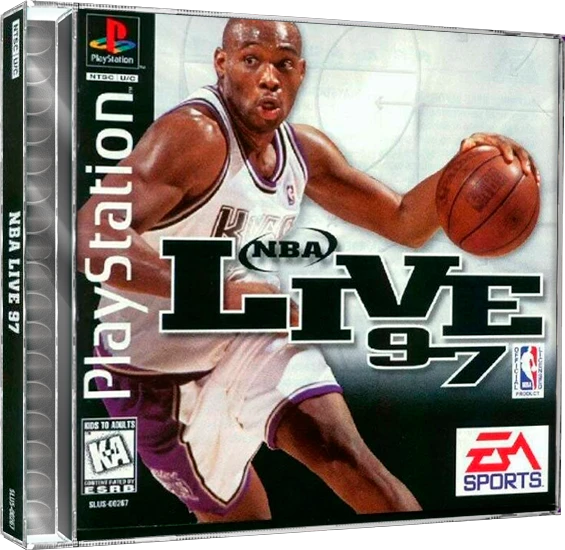 NBA Live 97 box art