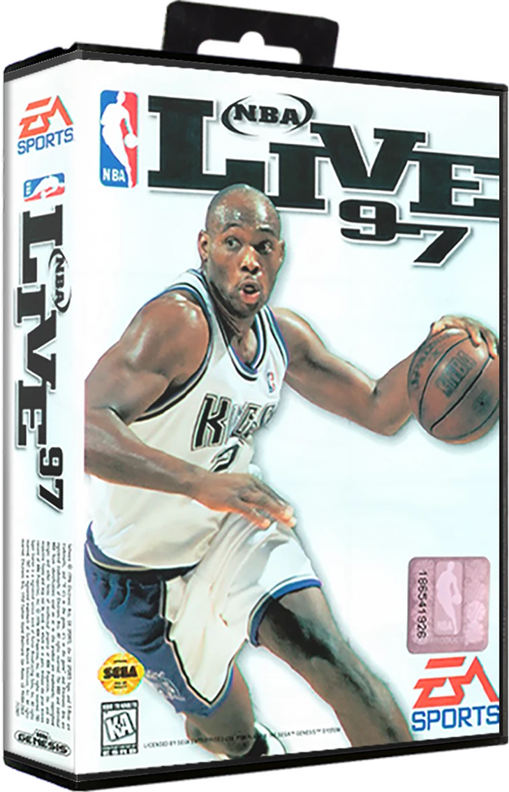 NBA Live 97 box art