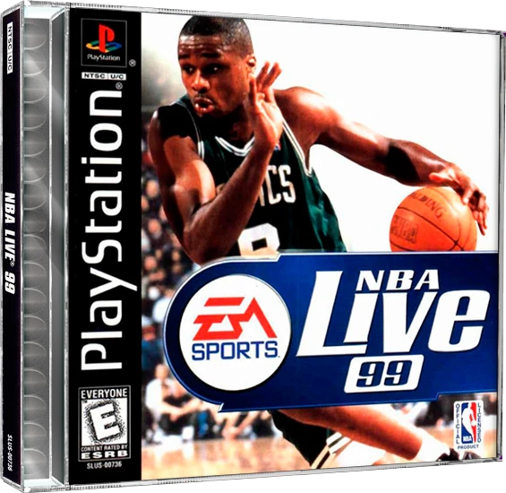NBA Live 99 box art