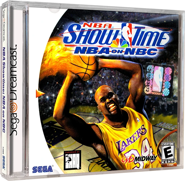 NBA Showtime: NBA on NBC box art