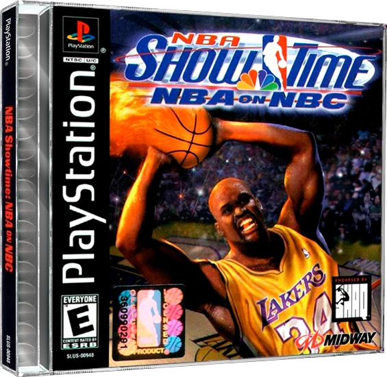 NBA Showtime NBA on NBC box art