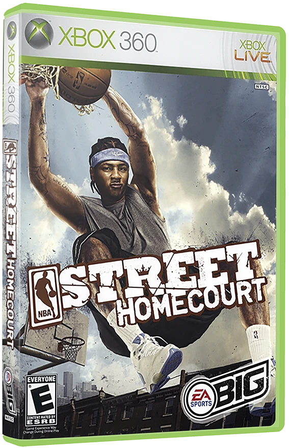 NBA Street Homecourt box art