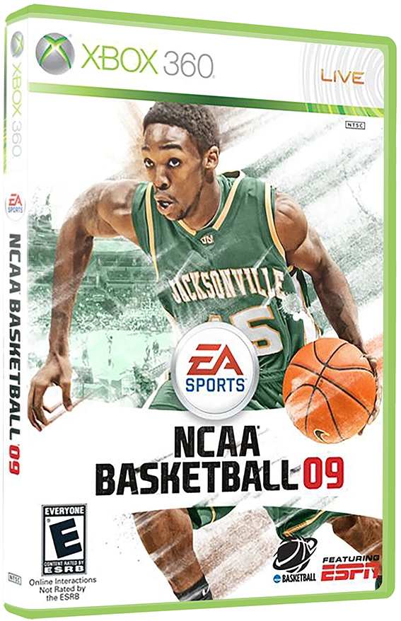 NCAA Basketball 09 box art