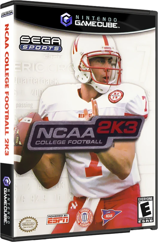 NCAA College Football 2K3 box art