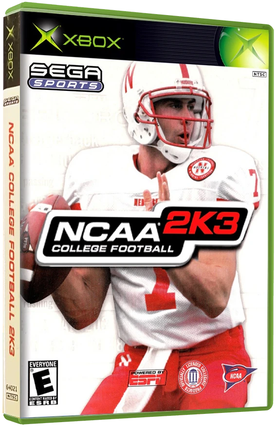 NCAA College Football 2K3 box art