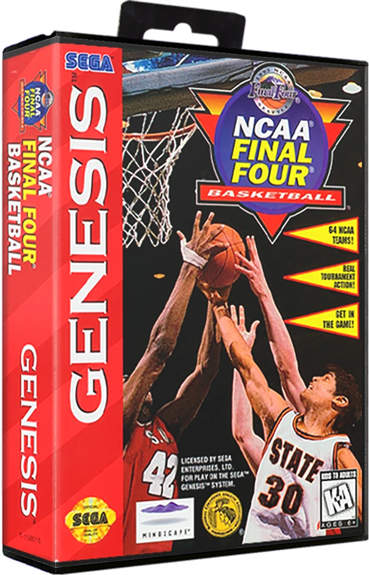 NCAA Final Four Basketball box art
